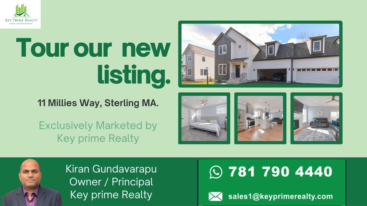 New Listing - 11 Millies Way, Sterling MA